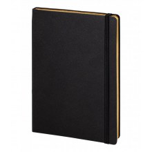 istinye Çizgili Defter Altın Yaldız Kenarlı 15x21cm 